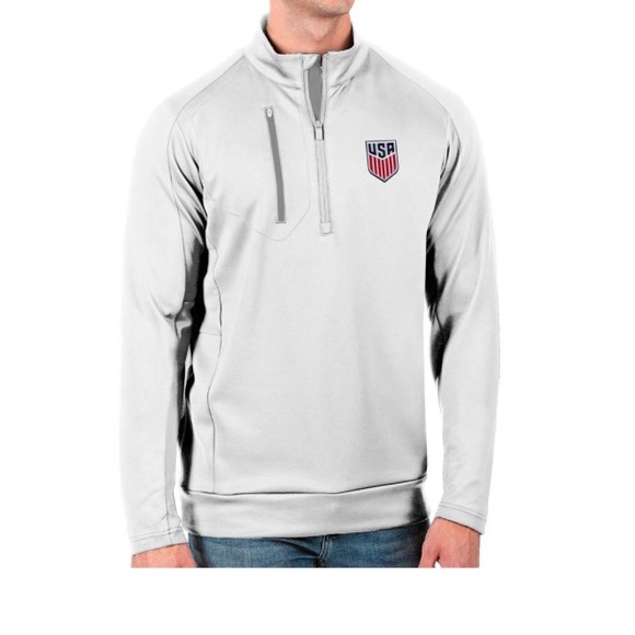 Antigua DALLAS COWBOYS STAR LOGO Generation 1/4 Zip W “ VICTORY” on back! ⭐️🏈 - Picture 7 of 7